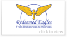 Cross and wings logo