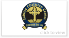 cross emblem for a Christian center